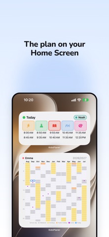 KidsPlaner: School Timetable Screenshot 2 of 7