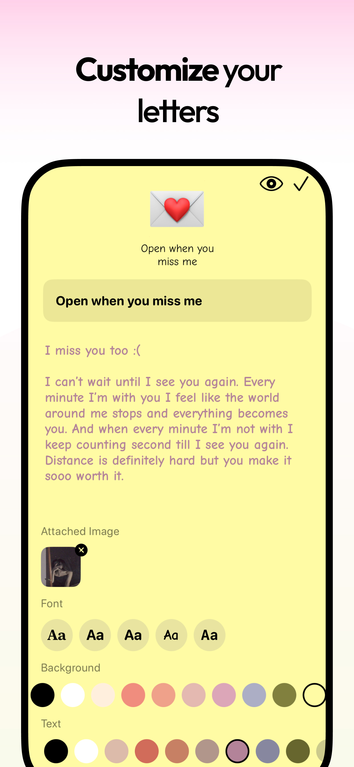 Letterbox: Open When Letters