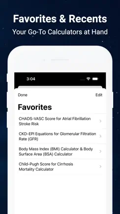 Medical Calculators App iPhone image 3