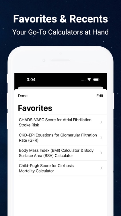Medical Calculators App