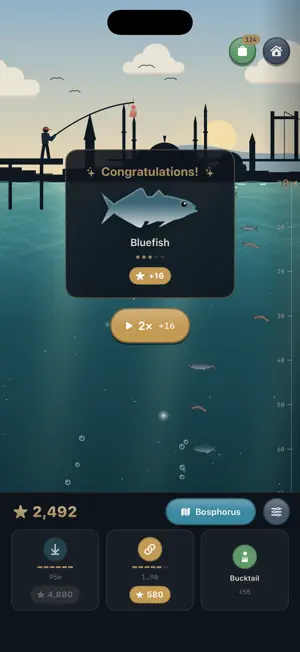 Derin: Fish Game screenshot 2