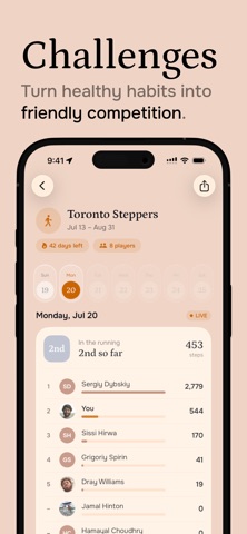 Tempo: AI Health Assistant iPhone screenshot