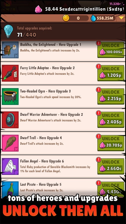 Hero Hero Clicker - Idle Games screenshot-4