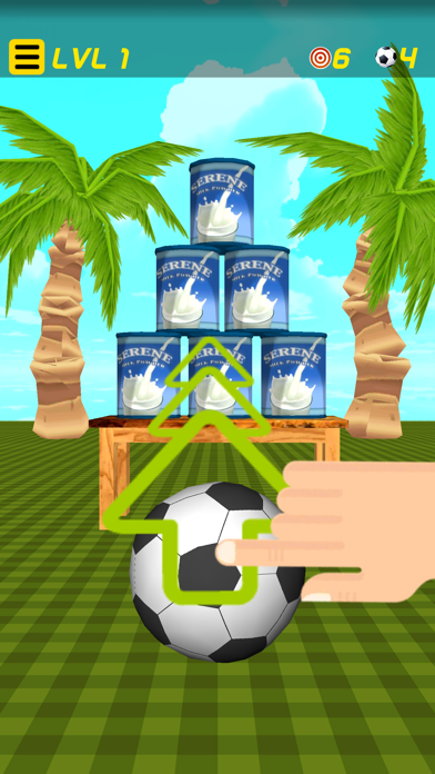 Soccer Ball Knockdown Screenshot