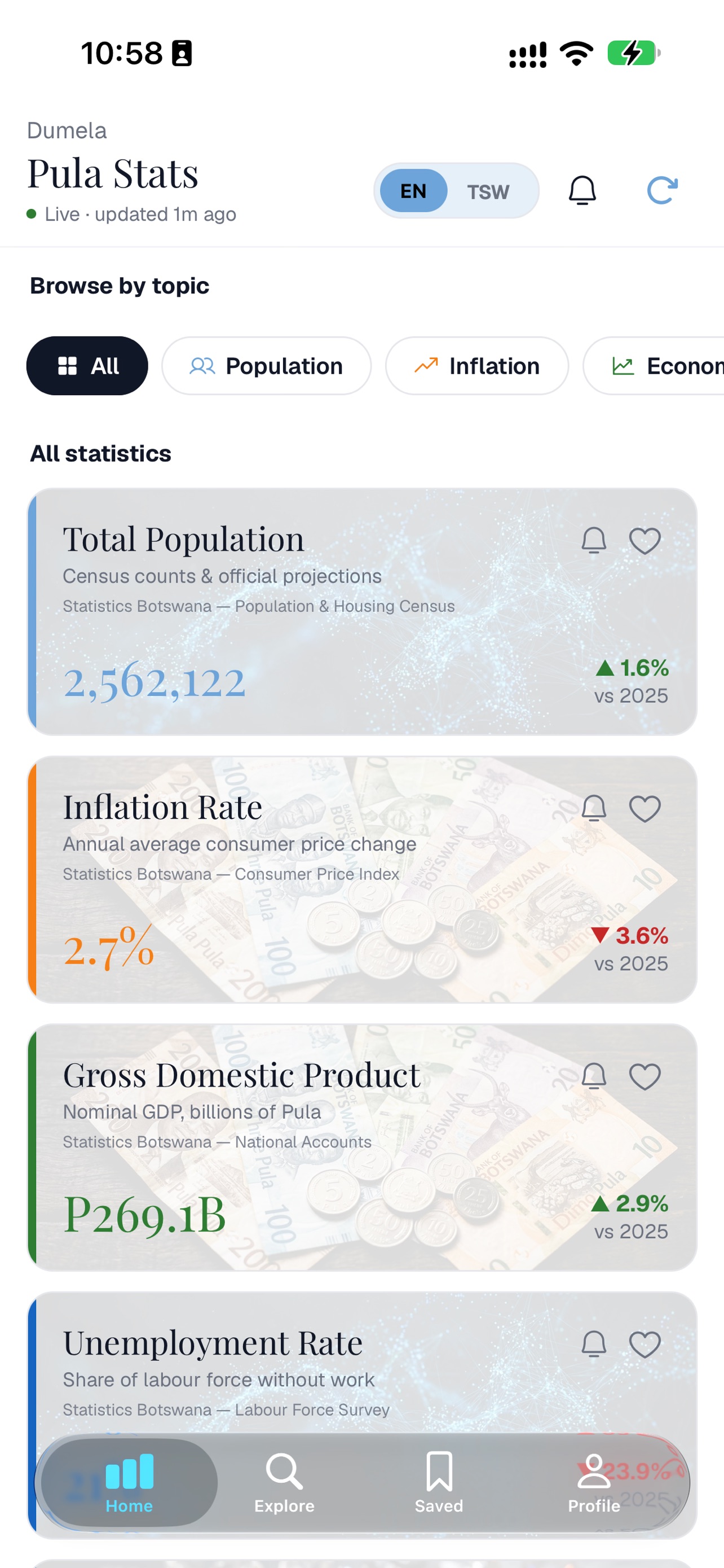 Screenshot 2 of Pula Stats