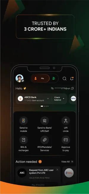 BHIM Bharat's Own Payments App screenshot 1