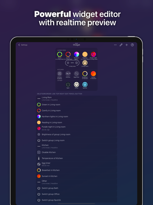 iConnectHue for Philips Hue Screenshot