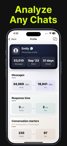 Chatlas: Analyze & Save Chats Screenshot 1 of 7