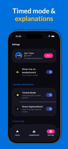 Dart Maths screenshot
