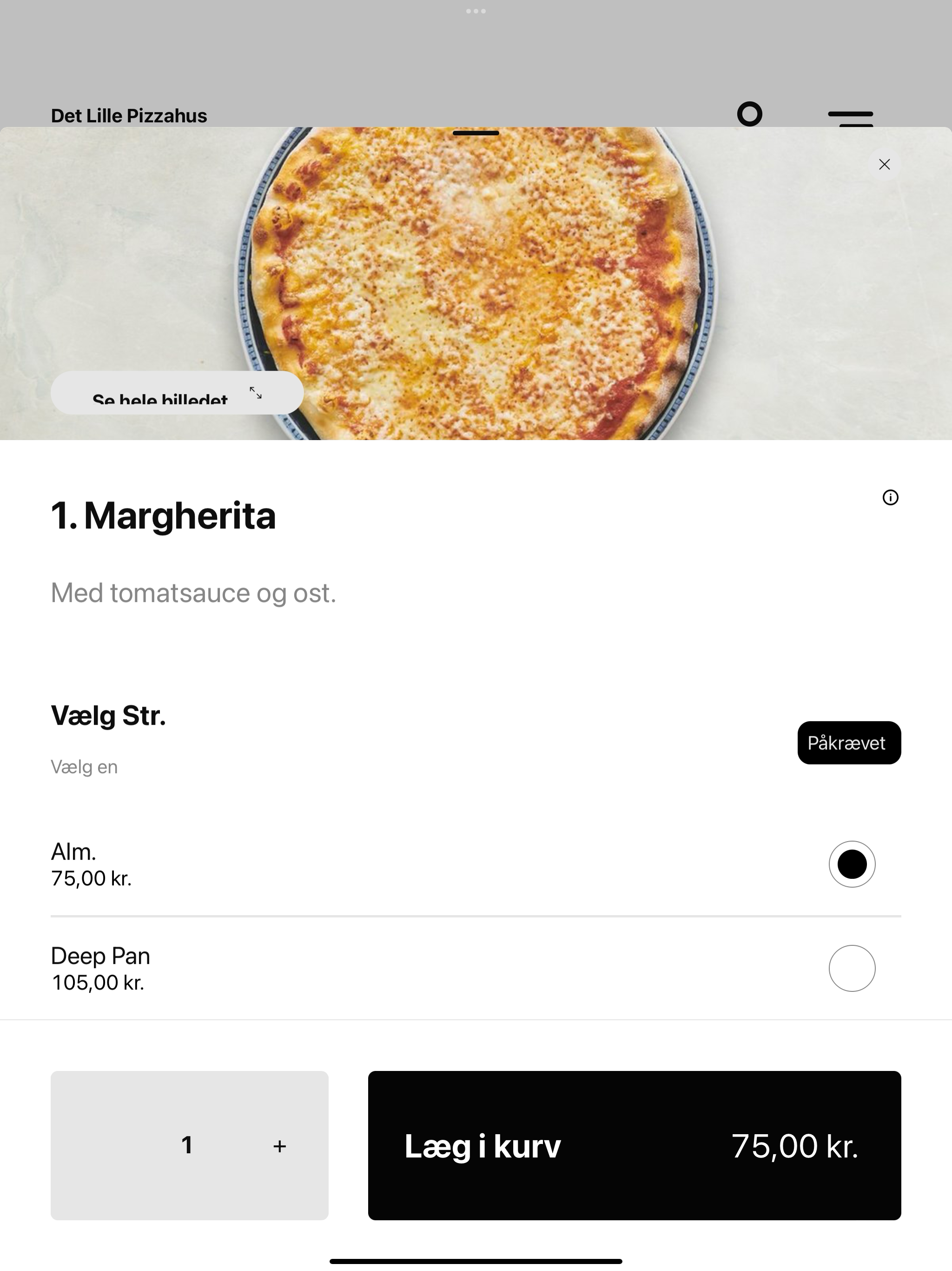 Det Lille Pizzahus