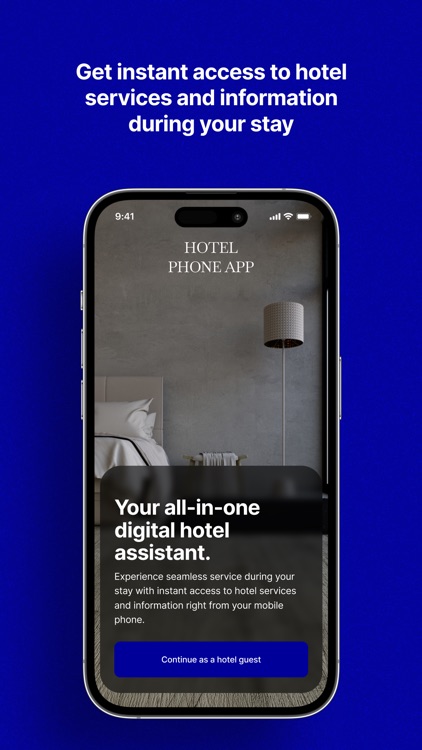 Hotel Phone App.