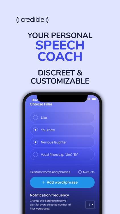 Credible: Speech Coach screenshot-6