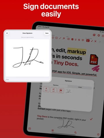 Tiny Docs: PDF Viewer iPad screenshot