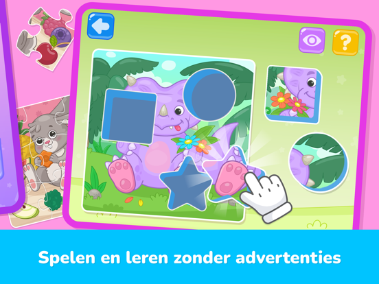 Peuter puzzel-spelletjes 2+ jr iPad app afbeelding 5