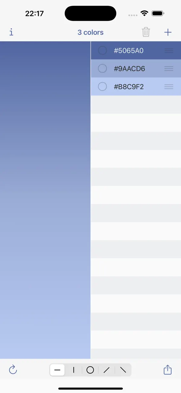 Screenshot #1 pour Gradientor