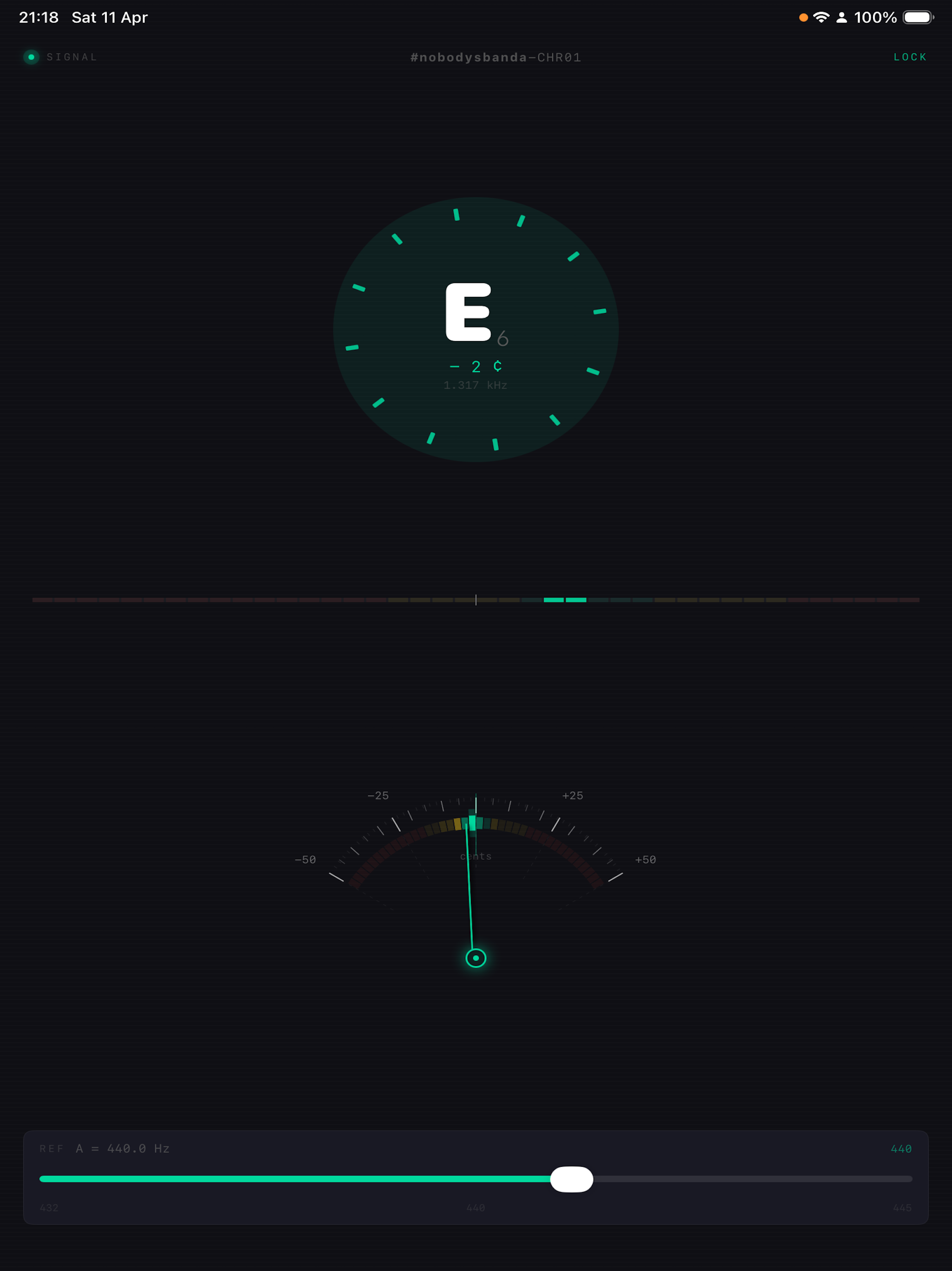 NB ChromaticTuner screenshot 4