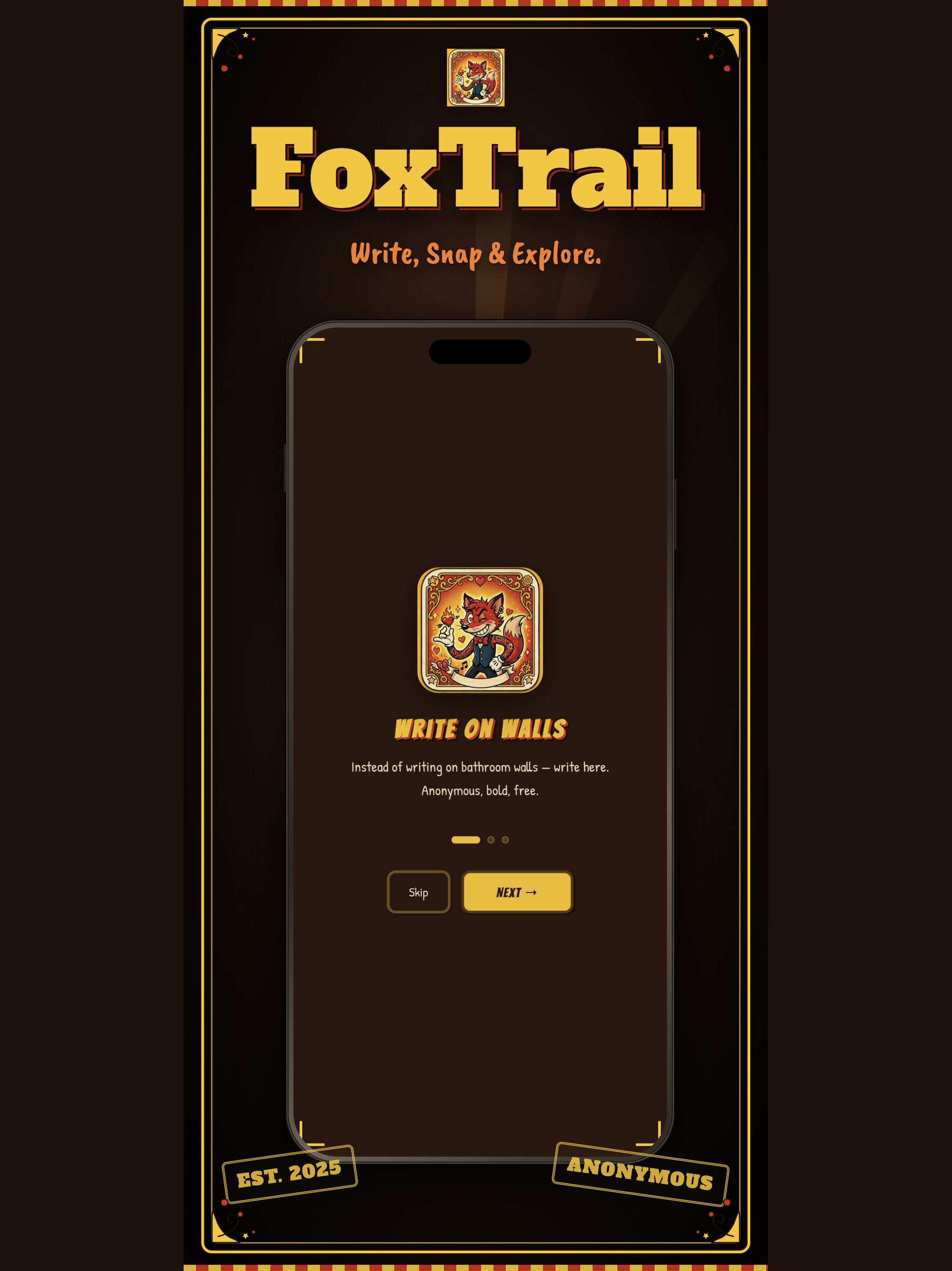 FoxTrail : Snap Explore Write screenshot 20