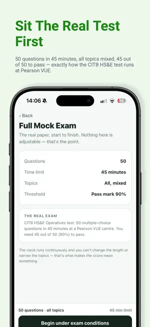 CSCS Ready: Green Card 2026 screenshot 3