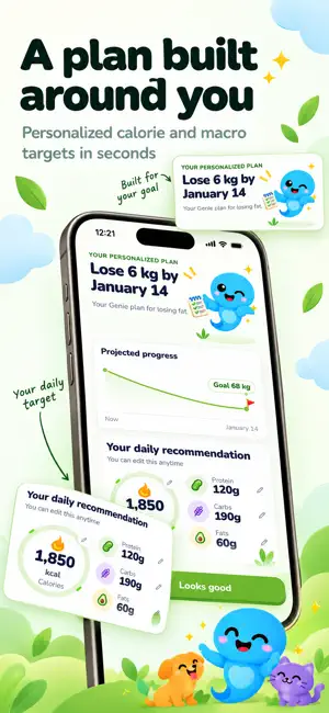 Calorie Genie: Calorie Counter screenshot 1