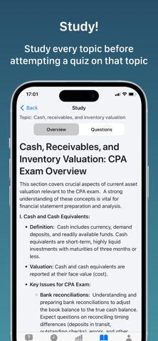 CPA Exam Prep: AICPA Study Screenshot 6 of 10