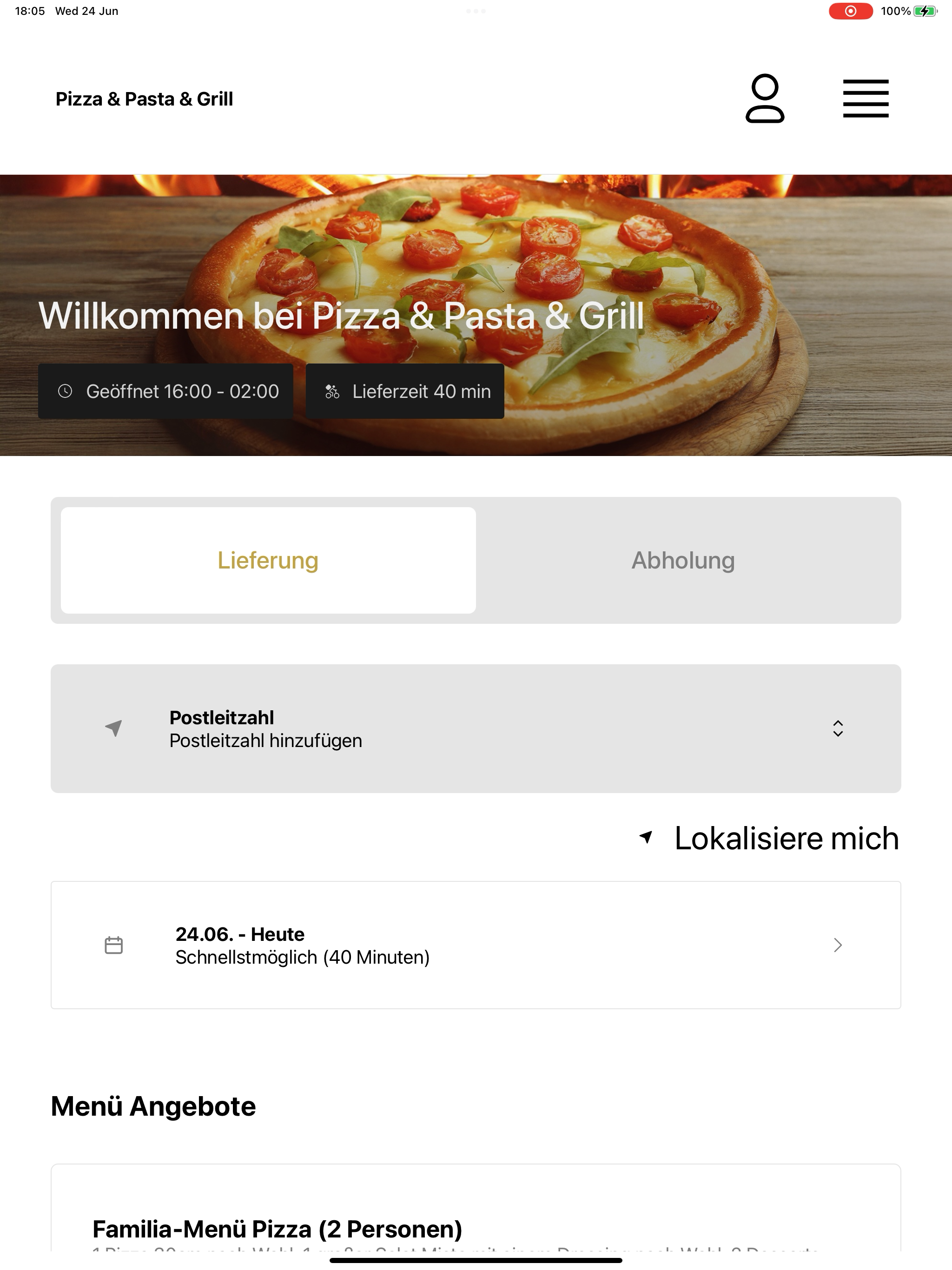 Pizza & Pasta Regensburg