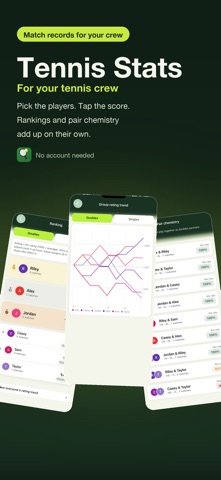 Tennis Stats: Score Sharing Screenshot 1 of 7