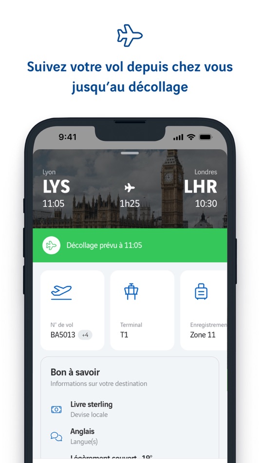 #3. Lyon Aéroport (iOS) 由: Aéroports de Lyon