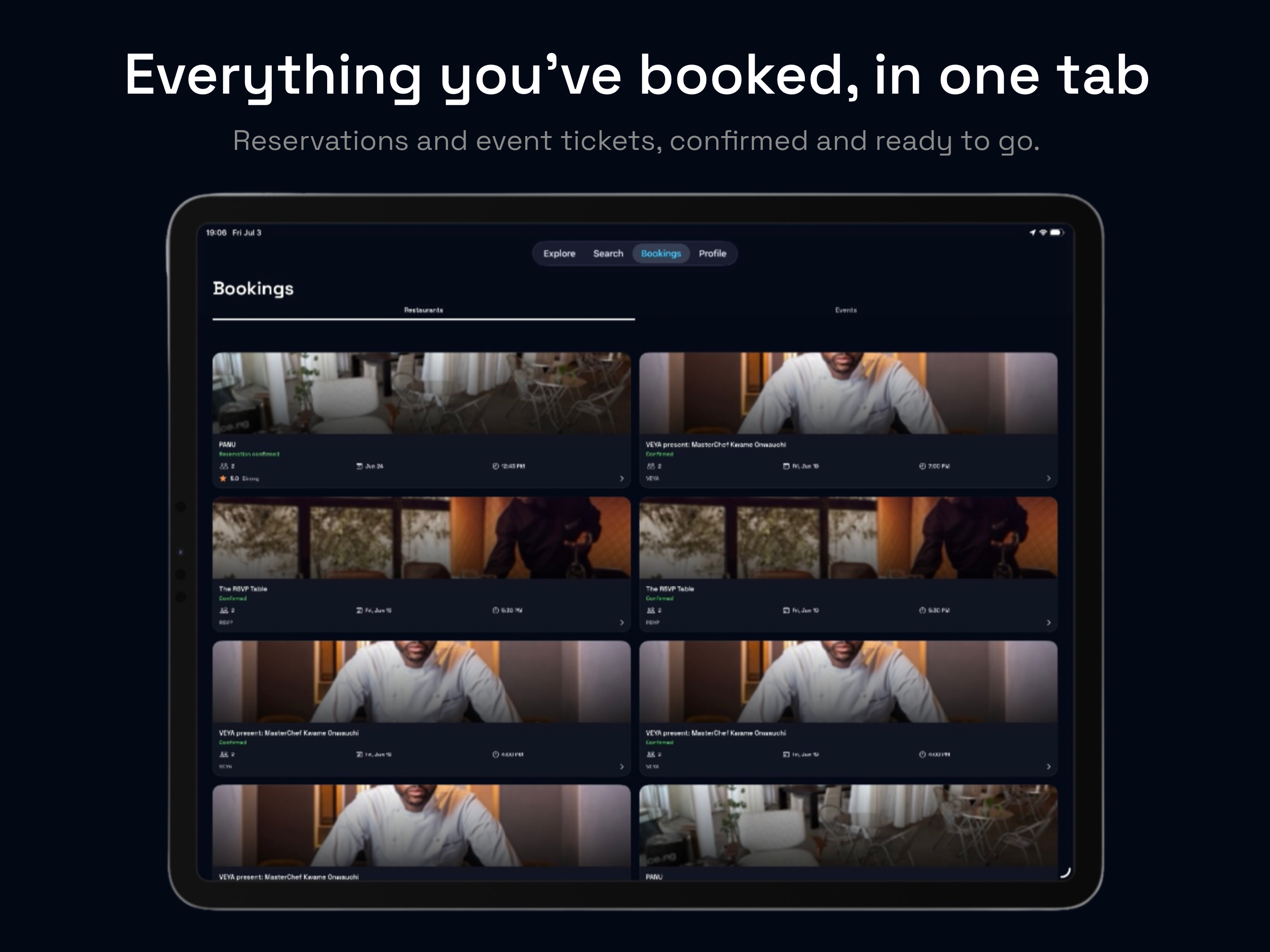 VEYA: Restaurants & Events screenshot 13