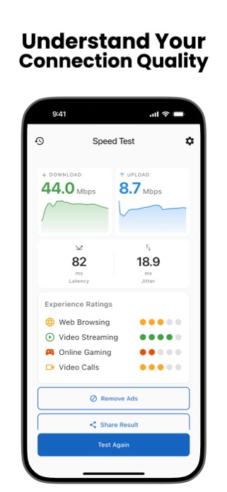 Internet Speed Test+ Screenshot 2 of 4
