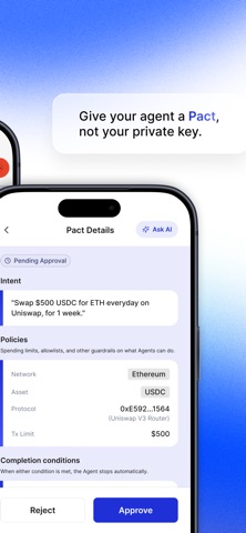 Cobo Agentic Wallet Screenshot 2 of 6