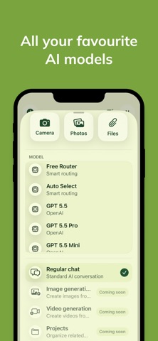TreeGPT: Tree Planting AI iPhone screenshot