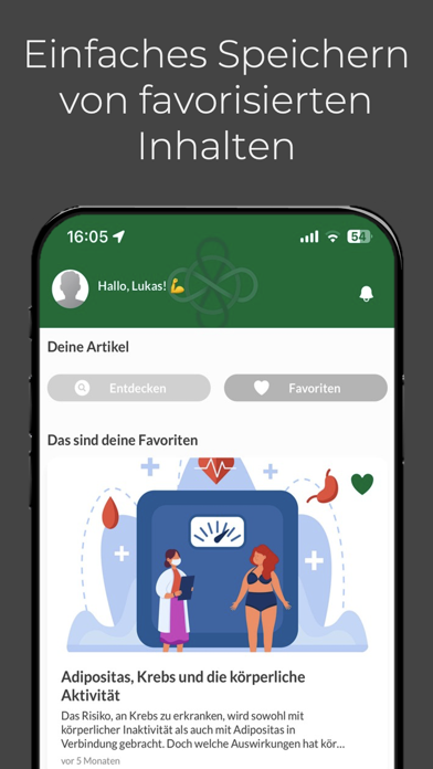 Gesundheit braucht Training Screenshot