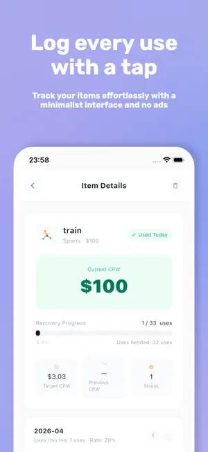 ReWorth screenshot 2