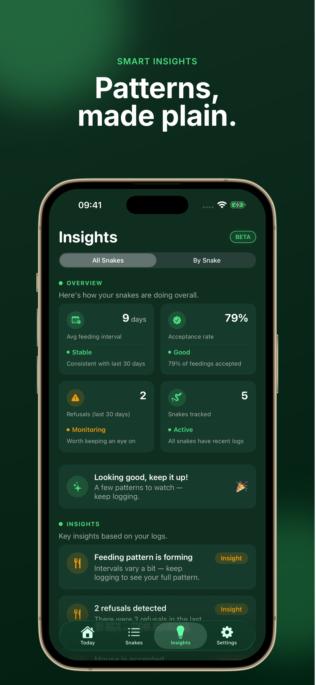 Snakey - Snake Care & Tracker