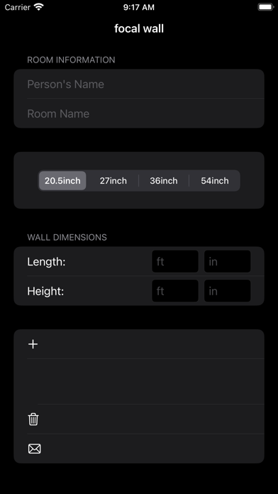 focal wall Screenshot