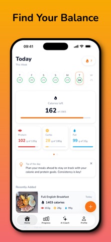 Calorie Counter - Healthy AI screenshot