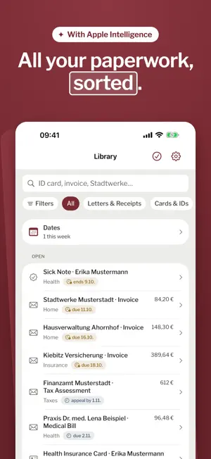 Paperwork: Letters & Papers screenshot 1