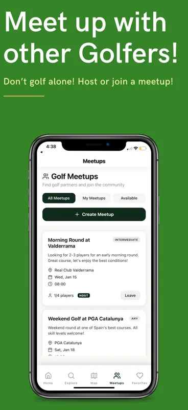 Golf Club Spain App screenshot 2 of 6