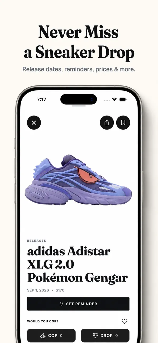 Screenshot #2 pour SoleInsider: Sneaker Releases