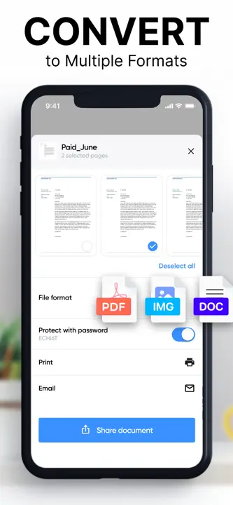Scanner – Scan PDF & Document: Screenshot 4 von 6