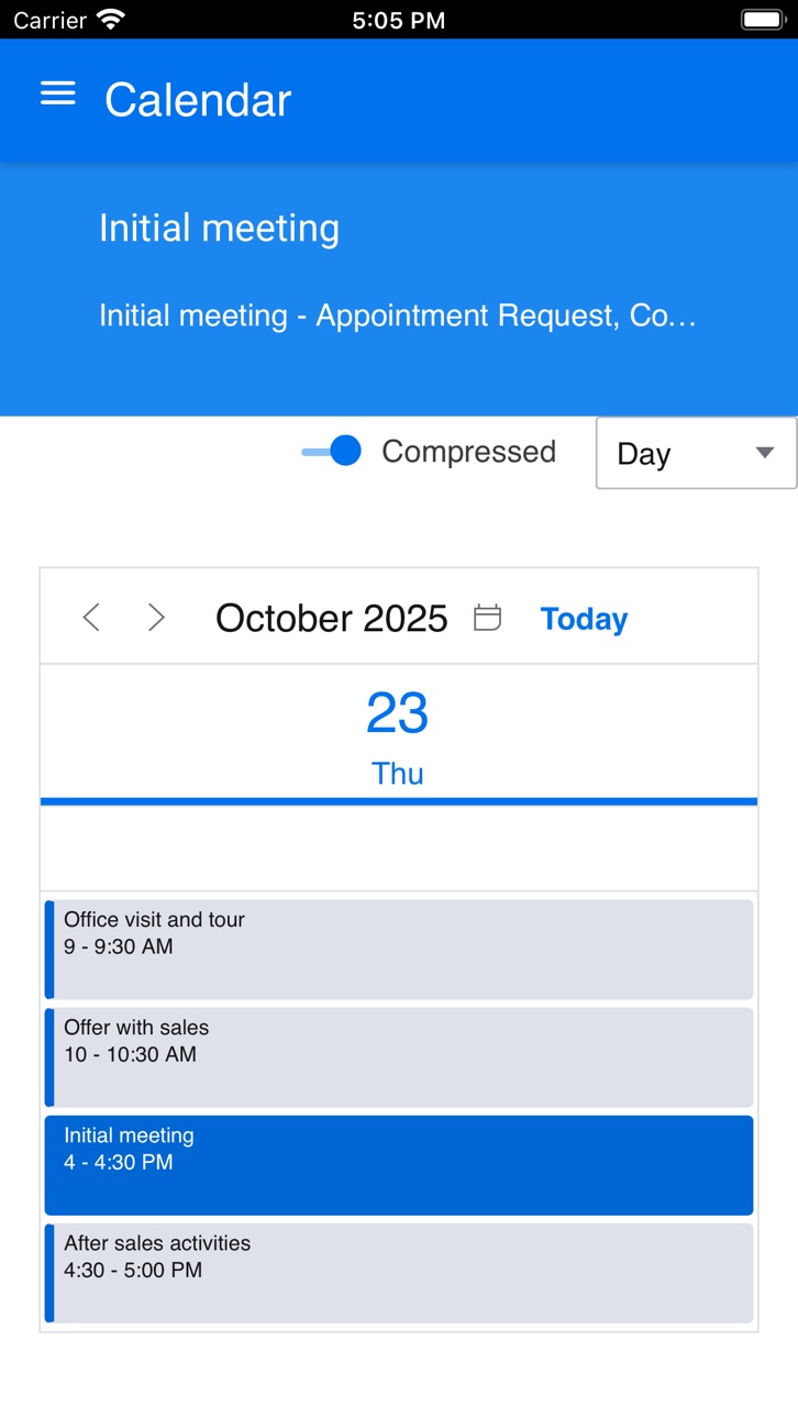 iPhone screenshot