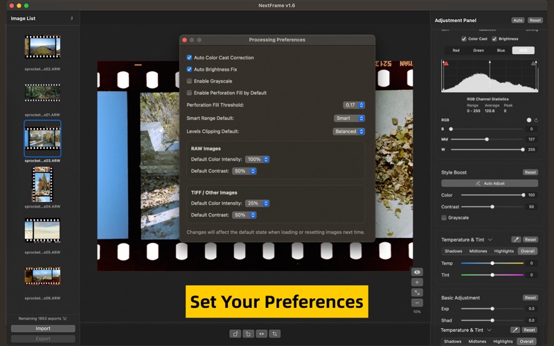 App screenshot