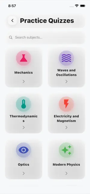 High School Physics Practice screenshot 2