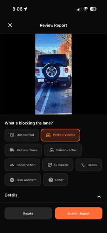 BikeEye screenshot