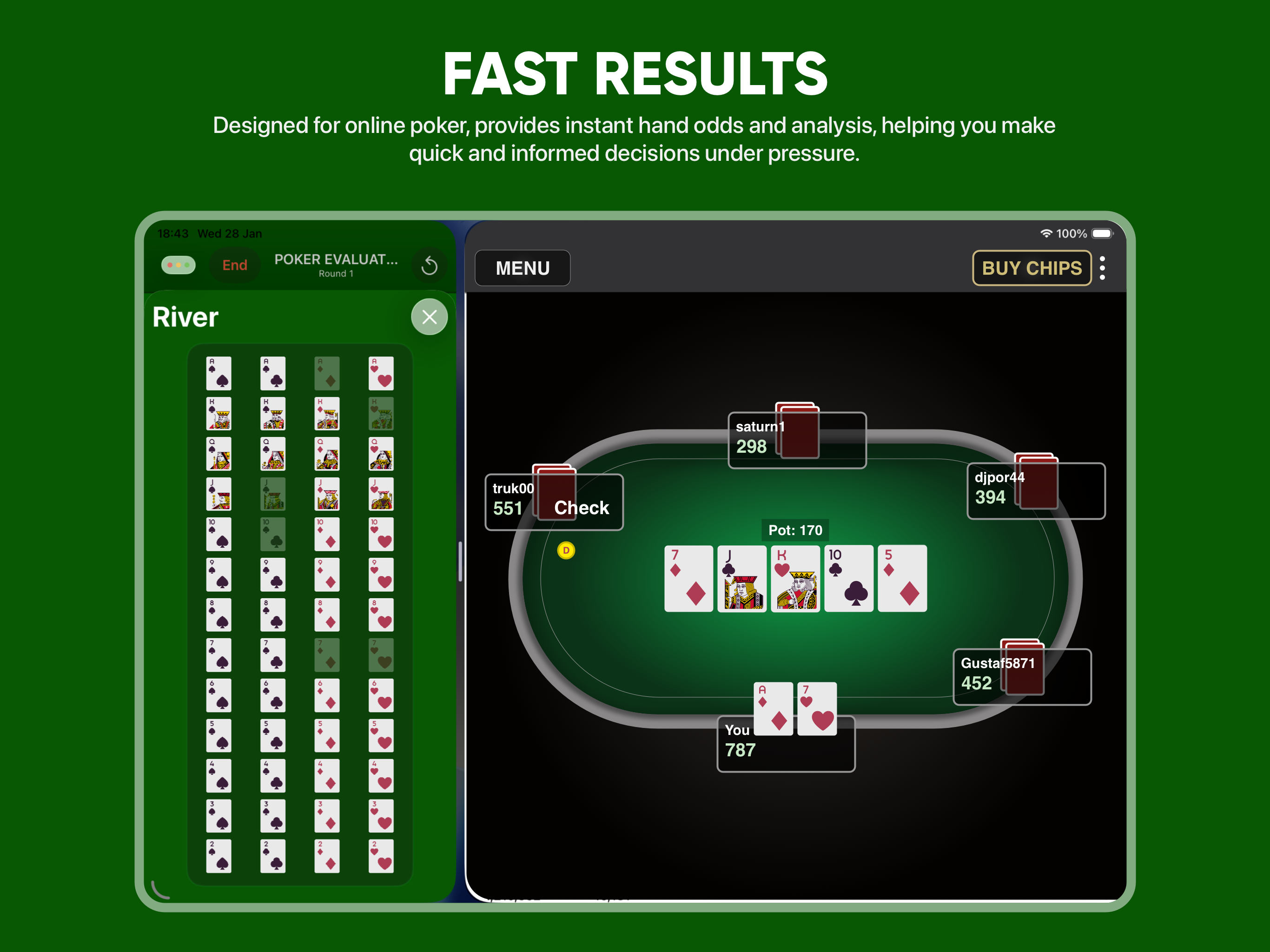 Aces - Poker Odds Calculator screenshot 9