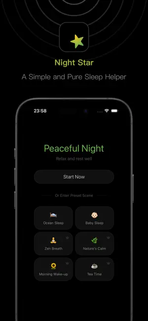 Night Star - Sweet dreams. screenshot 1
