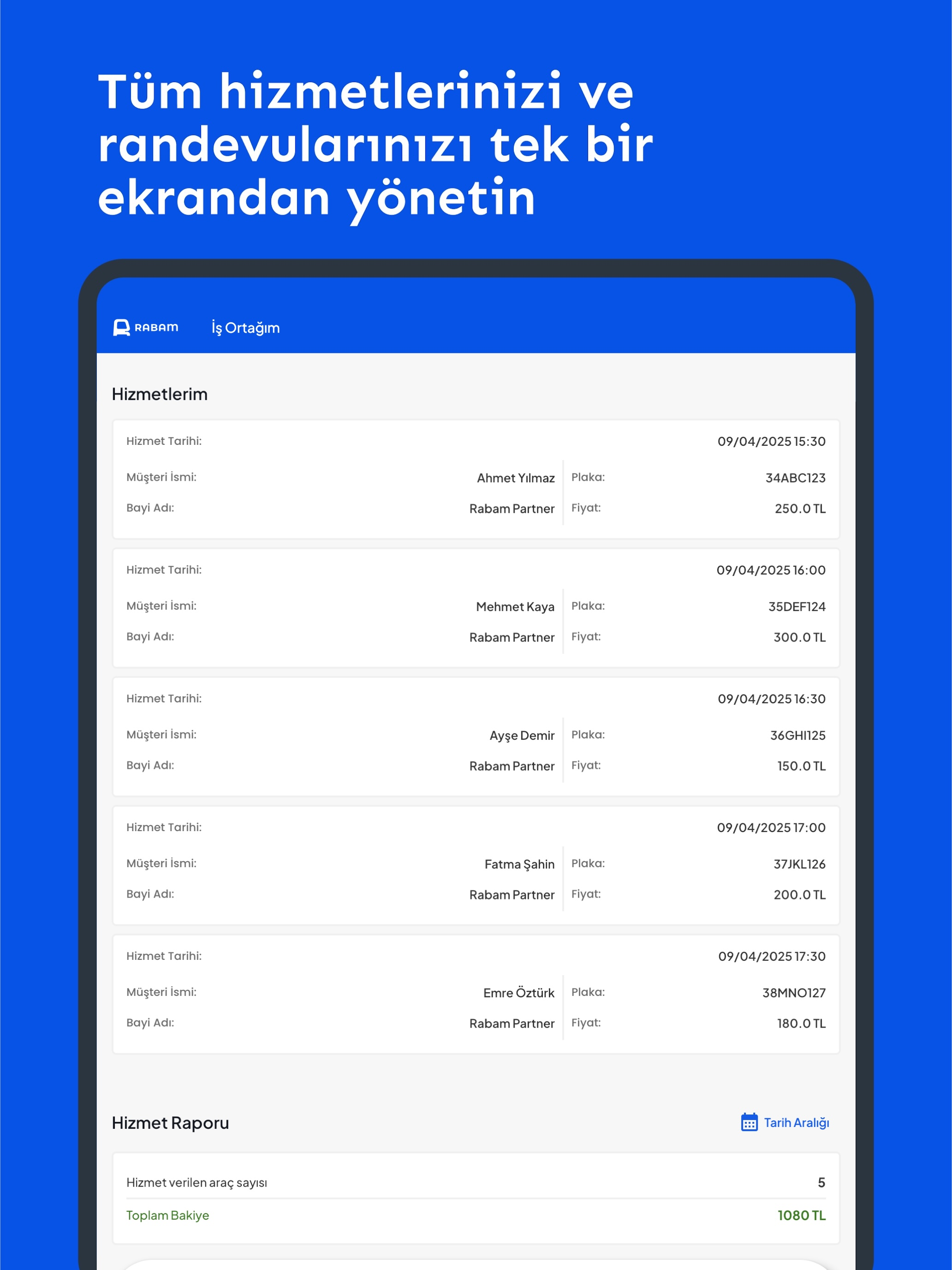 Rabam İş Ortağım