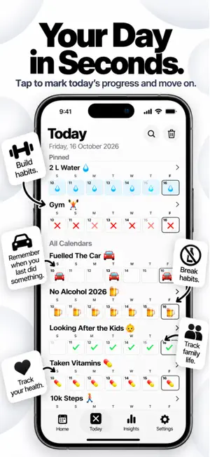 X Calendar - Habit Tracker screenshot 2