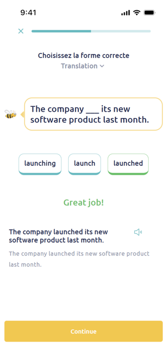 Bee Learning Screenshot 4 of 5