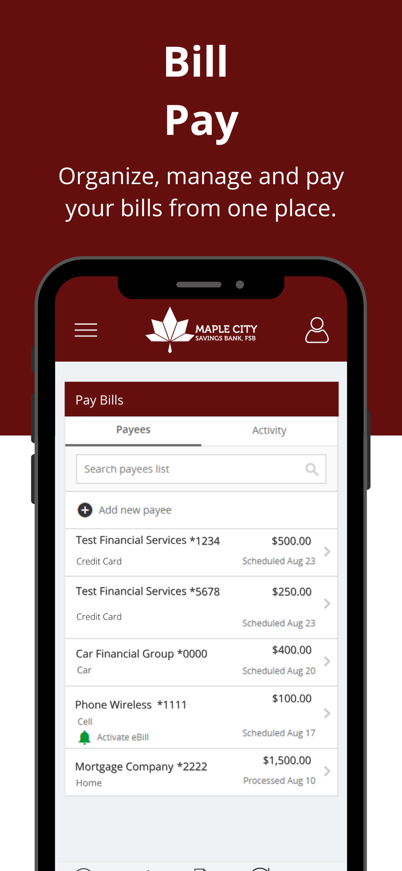 Maple City Savings Mobile screenshot 7